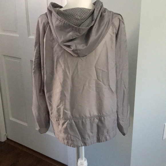 Grey Windbreaker Jacket - Picture 4 of 4